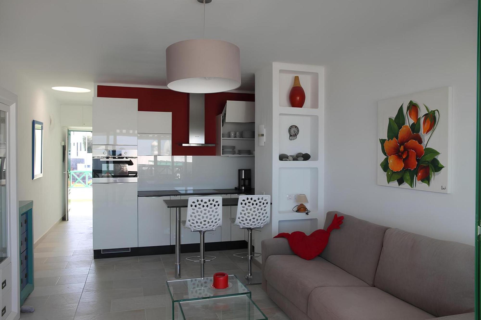 Bonito Apartamento Cerca La Playa San Bartolomé Eksteriør billede